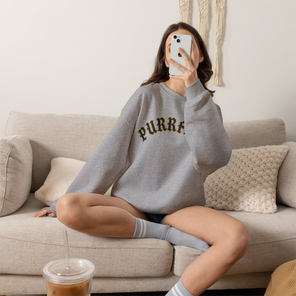PURRFECT Obsessed Crewneck