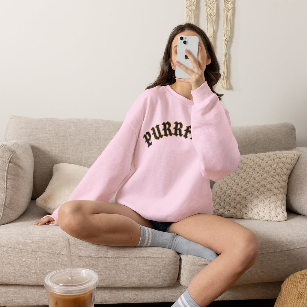 PURRFECT Obsessed Crewneck