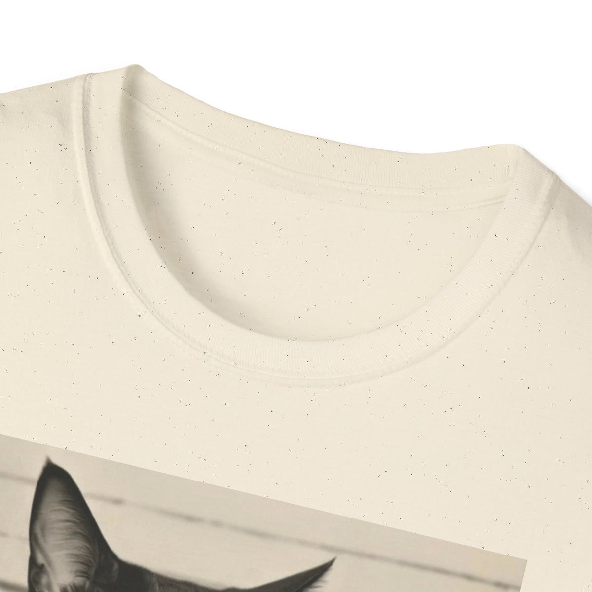 Creepy Cat Mugshot T-Shirt — Funny Halloween Cat Shirt