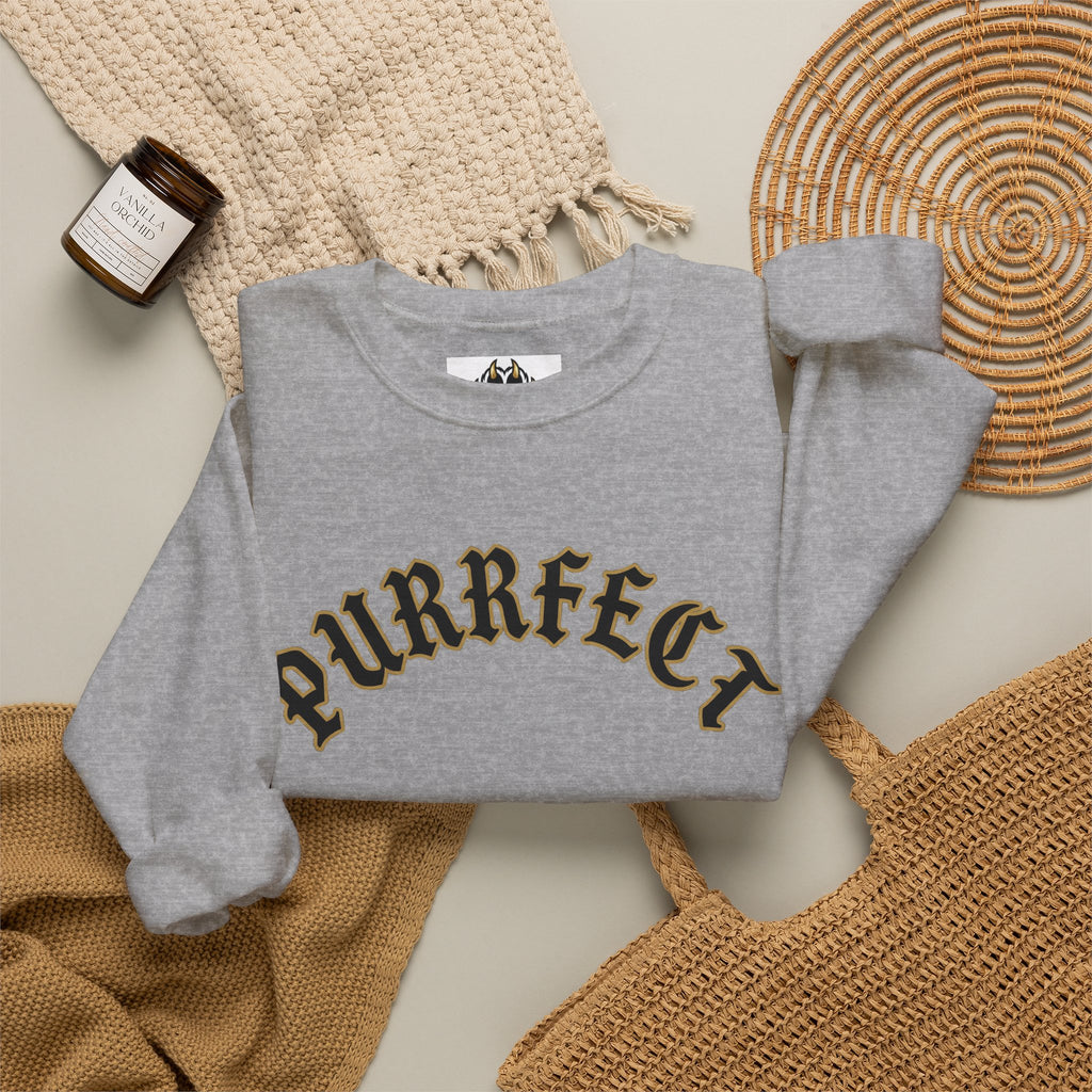 PURRFECT Obsessed Crewneck