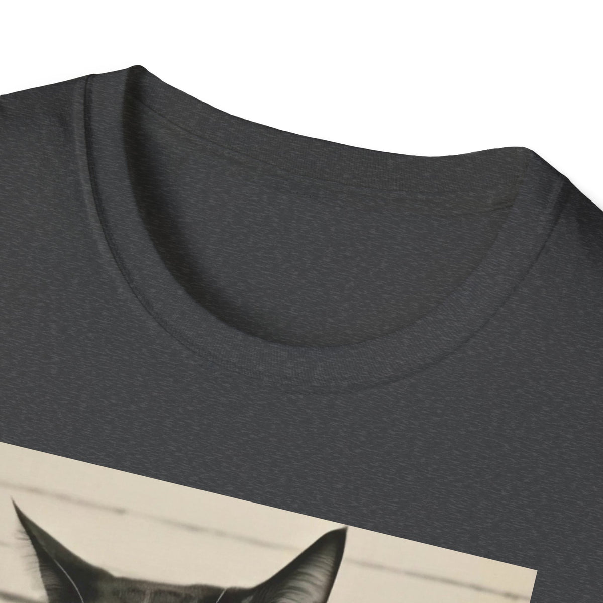 Mugshot Cat T-Shirt – 'Paws of Doom' Funny Vintage Police Poster Tee