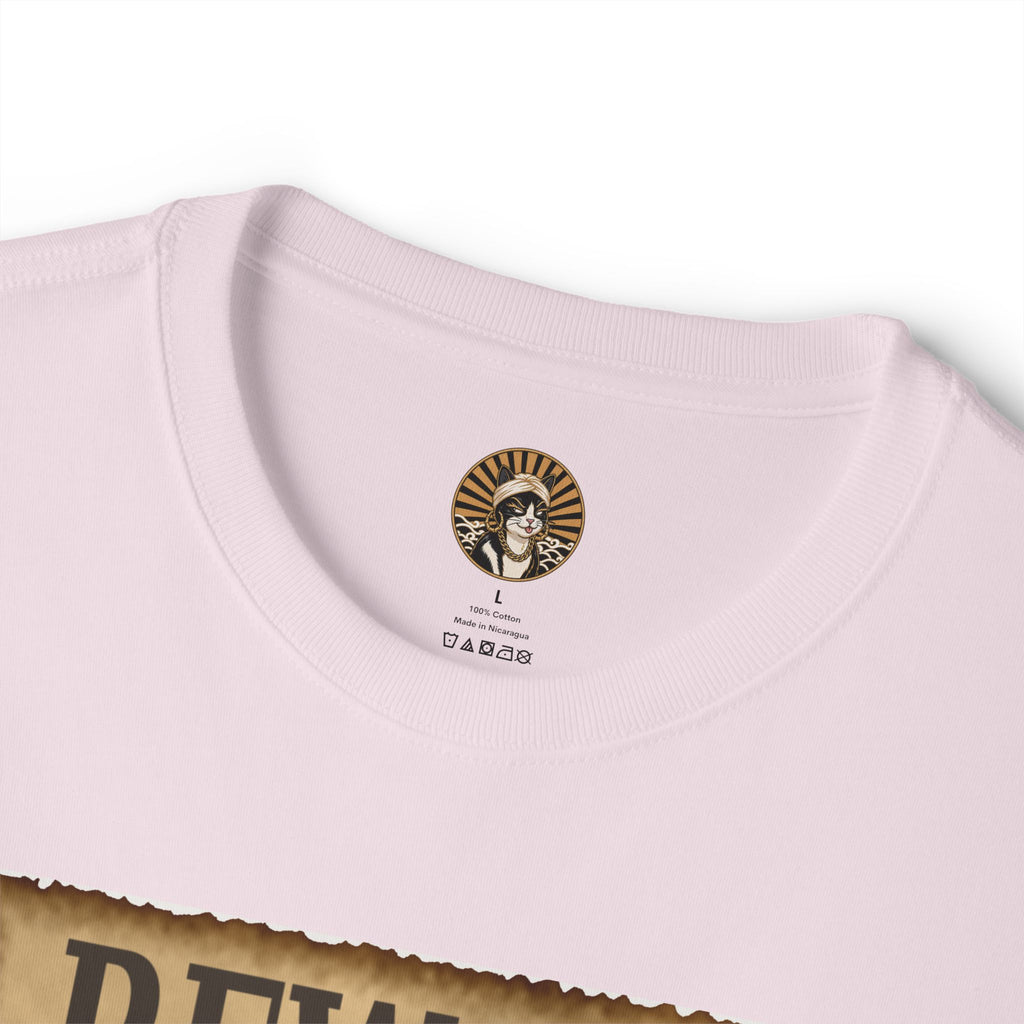 Reward for Treats Cat Tee — Vintage Wanted Poster Graphic T-Shirt