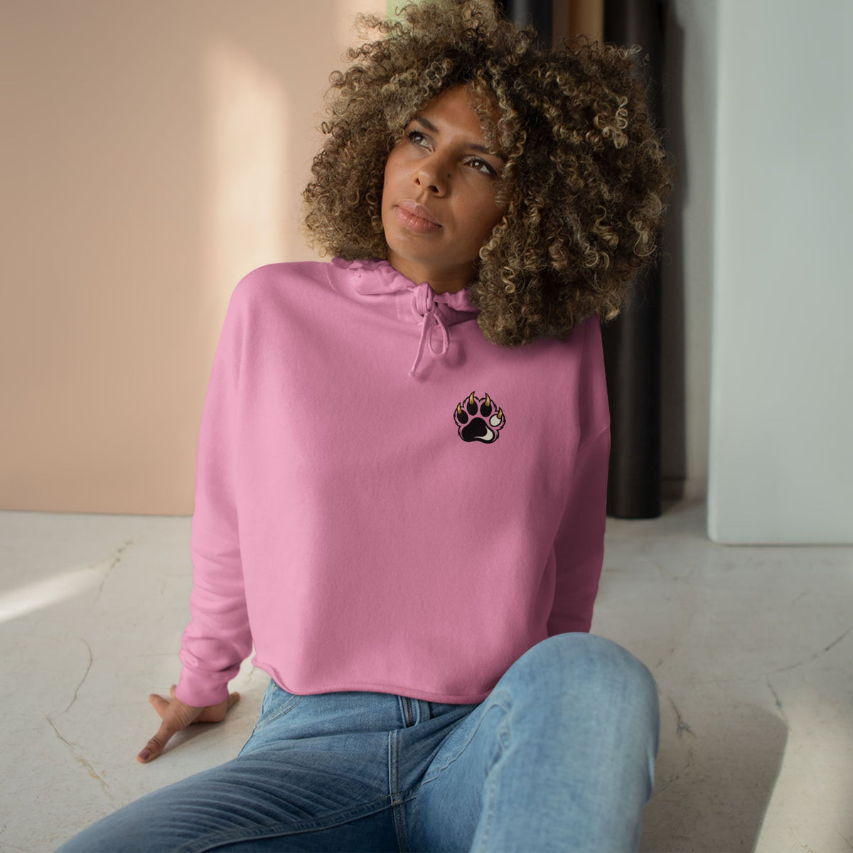 Why Are You So Obsessed With Me? Crop Hoodie