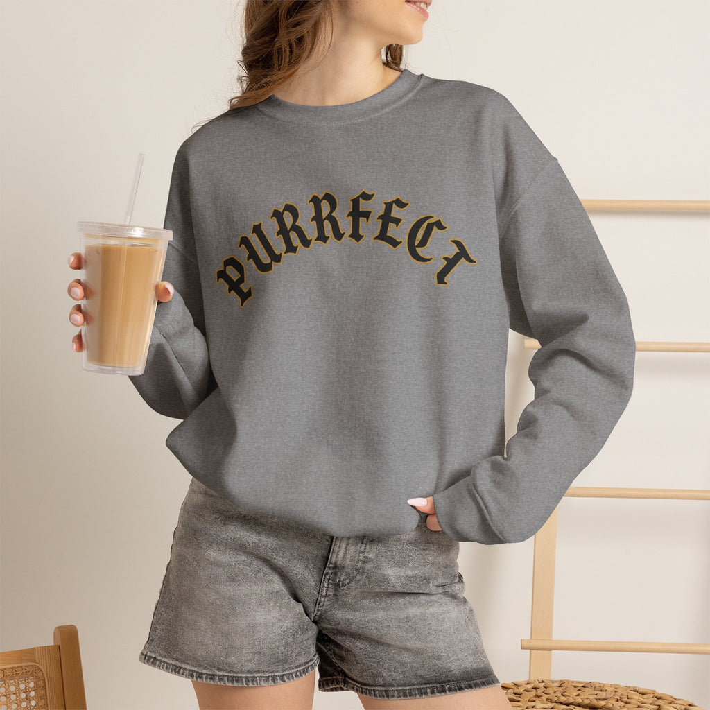 PURRFECT Obsessed Crewneck