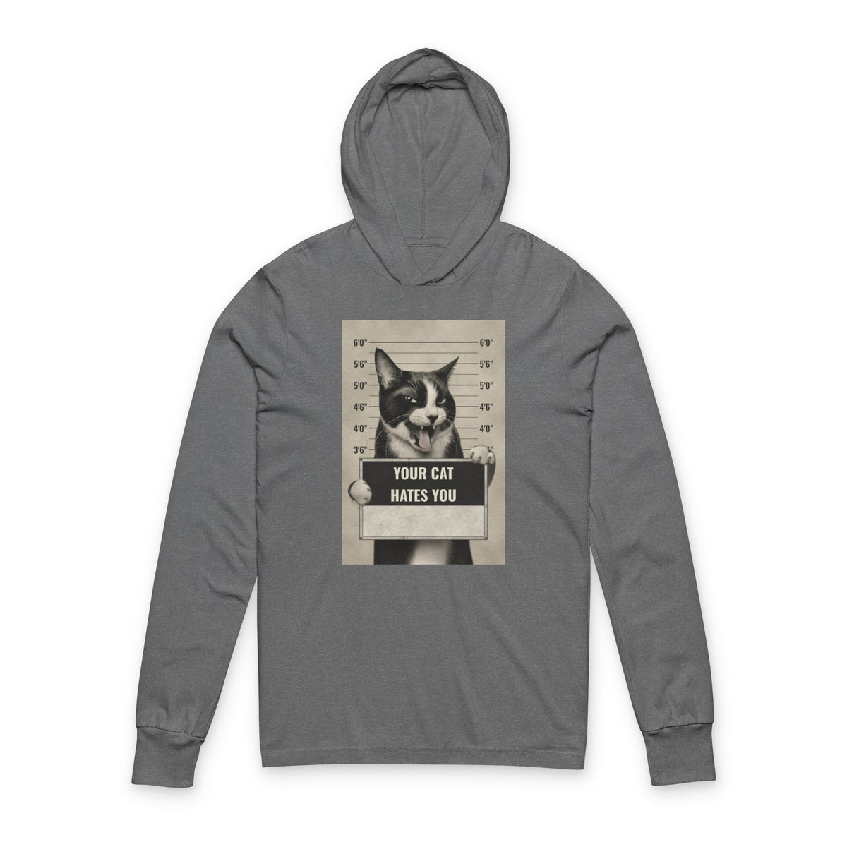 Your Cat Hates You Hooded Tee