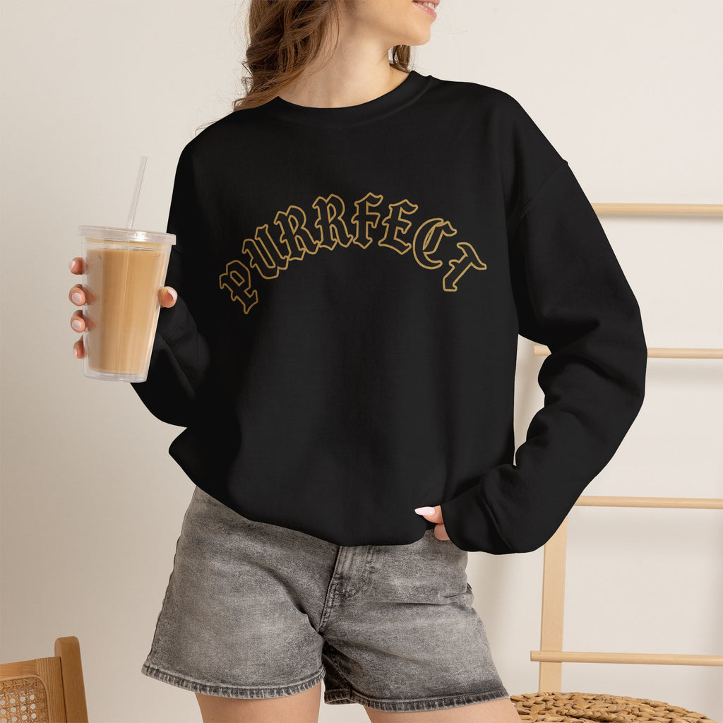 PURRFECT Obsessed Crewneck