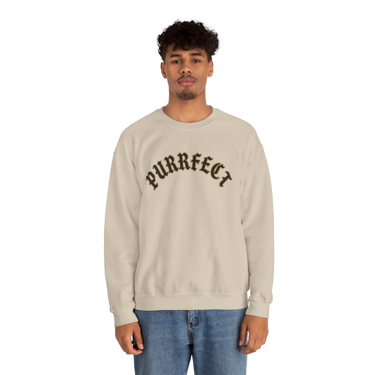PURRFECT Obsessed Crewneck